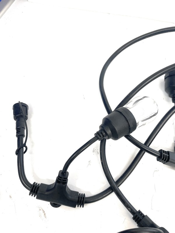 Hampton Bay Changing Plug-in LED RGBW String Light, 24FT, HB-1024SC-BK gallery