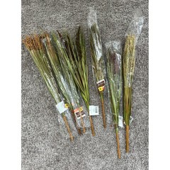 7pc Greenbrier International Artificial Decorative Grass Grain Stems 26 in Multi