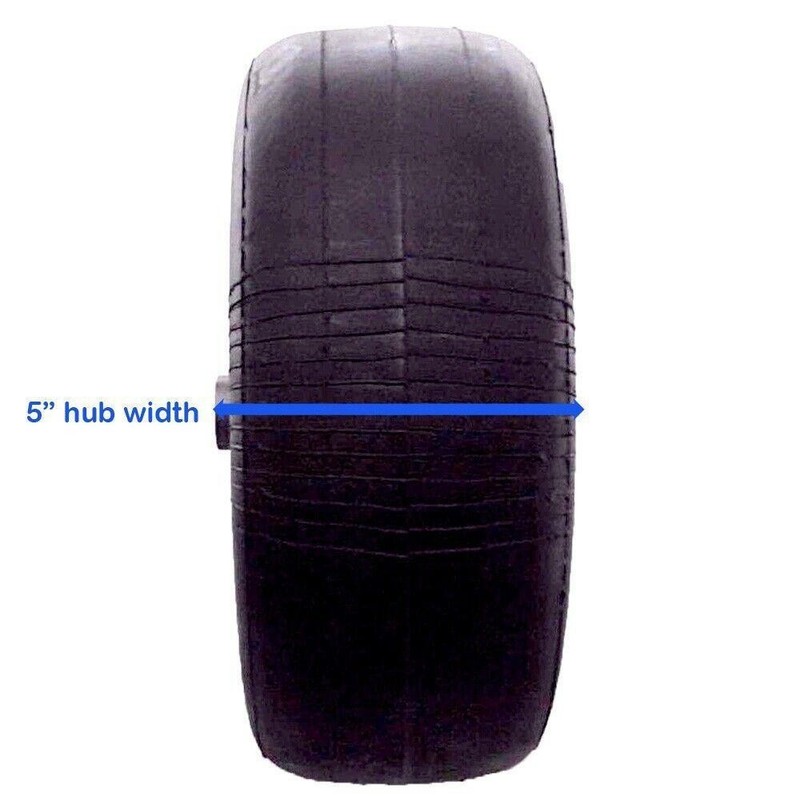 (2) No Flat Solid Rubber Tires 11x4.00-5 For Wright 72460026 72460002 72460012 gallery