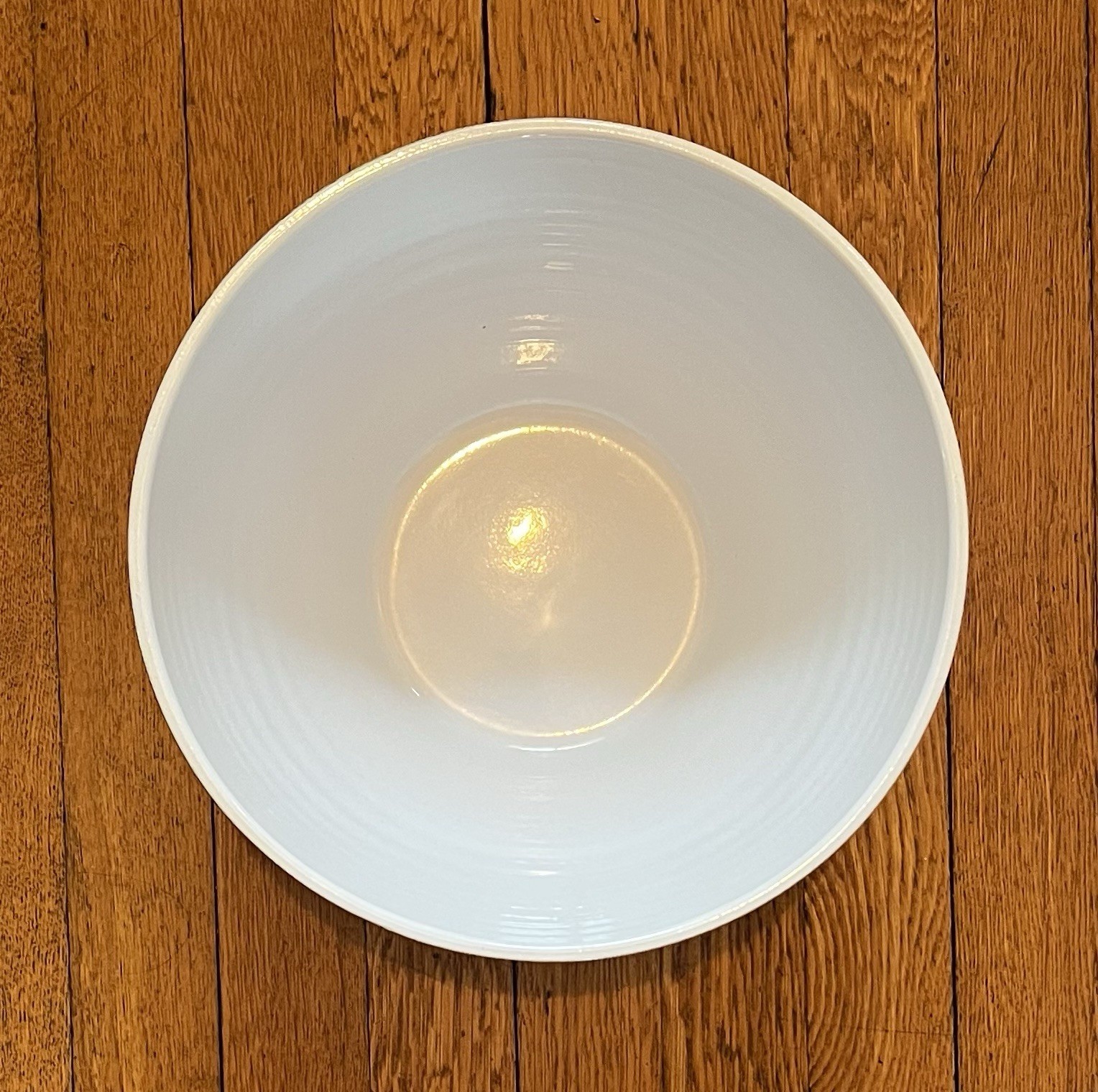 Emile Henry Large Red Ceramic Mixing Bowl Ribbed 5 Quart France #6560 Stoneware gallery