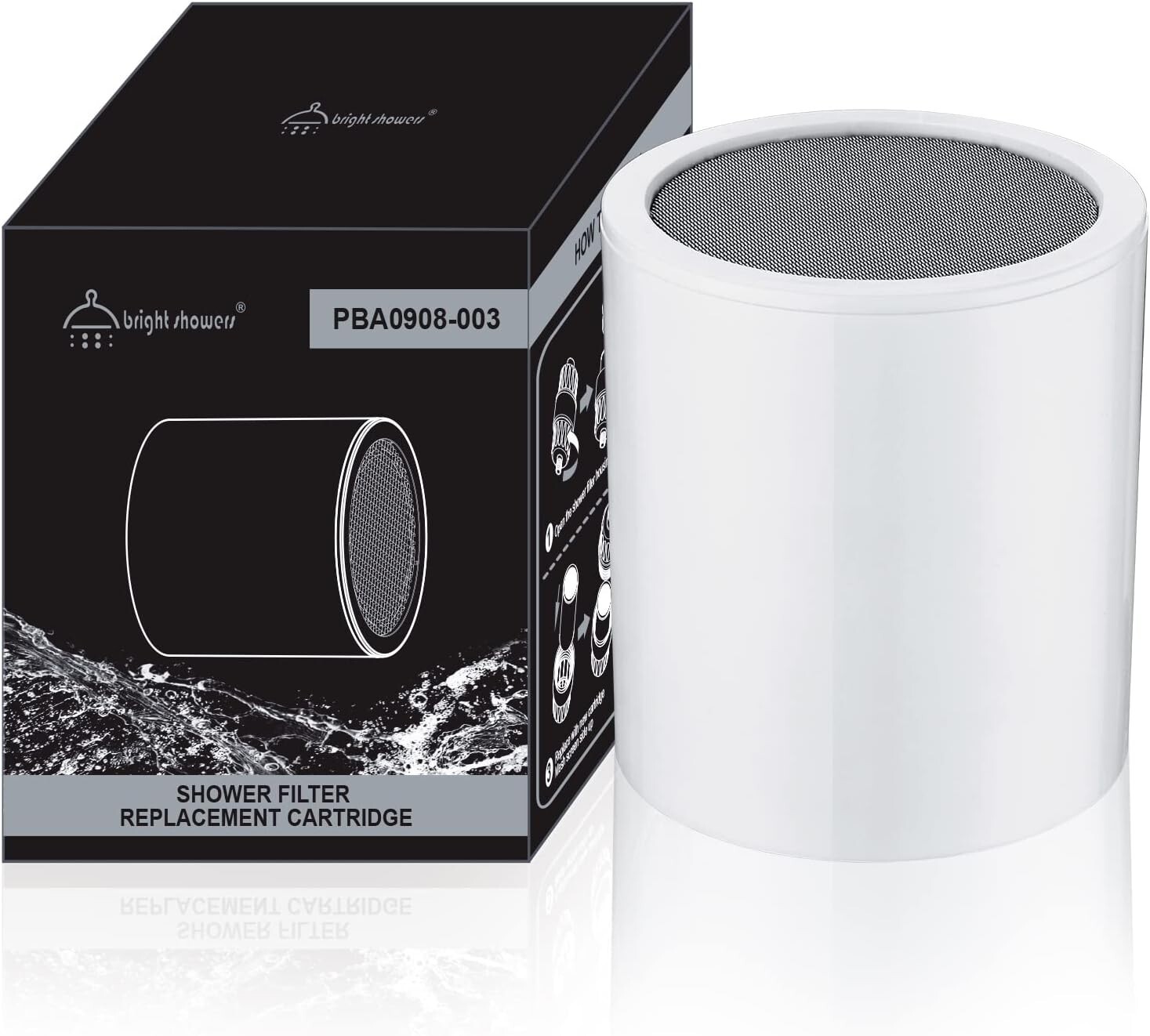 New BRIGHT SHOWERS Shower Filter Replacement PBA0908-003 gallery
