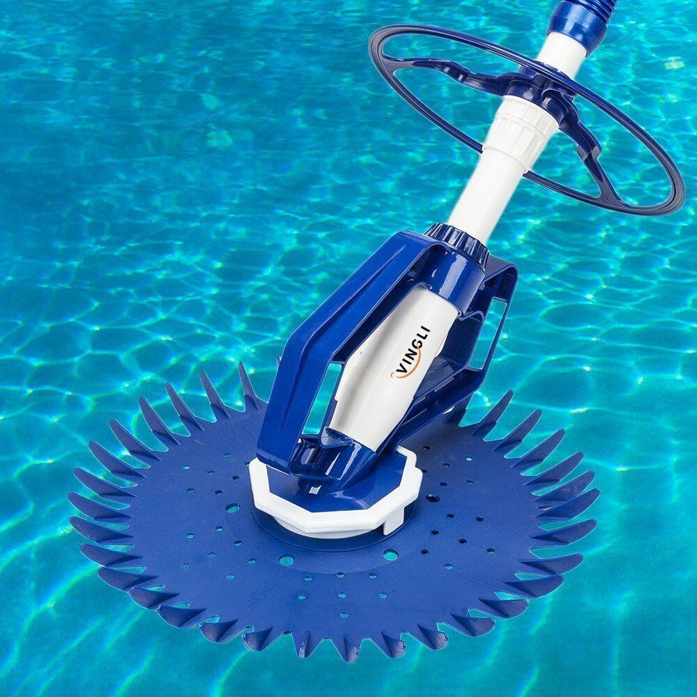 Automatic Swimming Pool Vacuum Cleaner Inground Above Ground, Hose Set Outdoor gallery