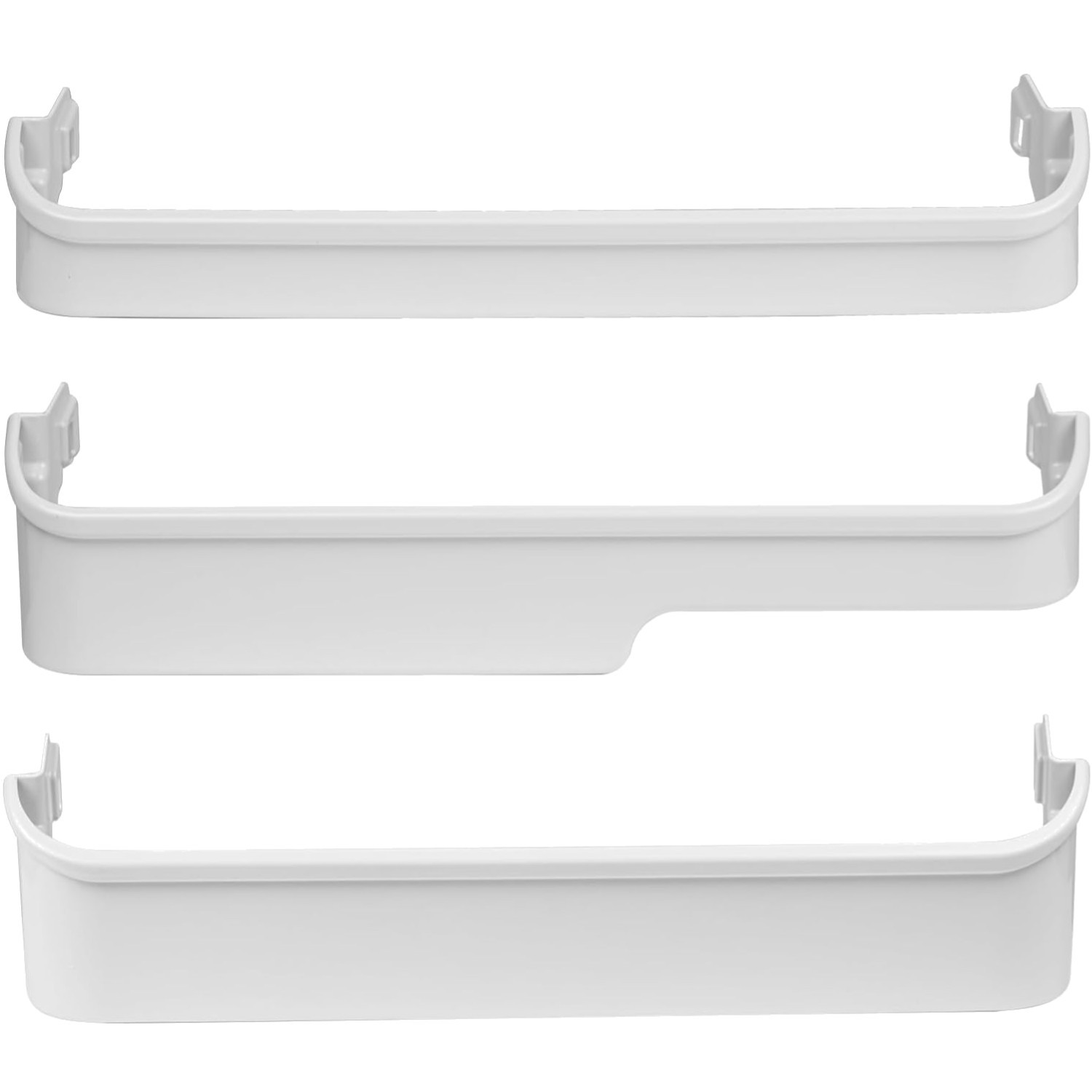 240338001 TOP & 240337901 MIDDLE & 240338101 BOTTOM Door Shelf Bin Racks Comp... gallery