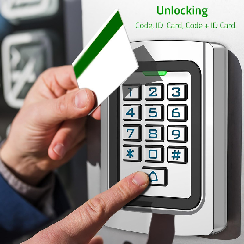 Wired Access Control Keypad Waterproof Keyless Entry System for Garage Door gallery