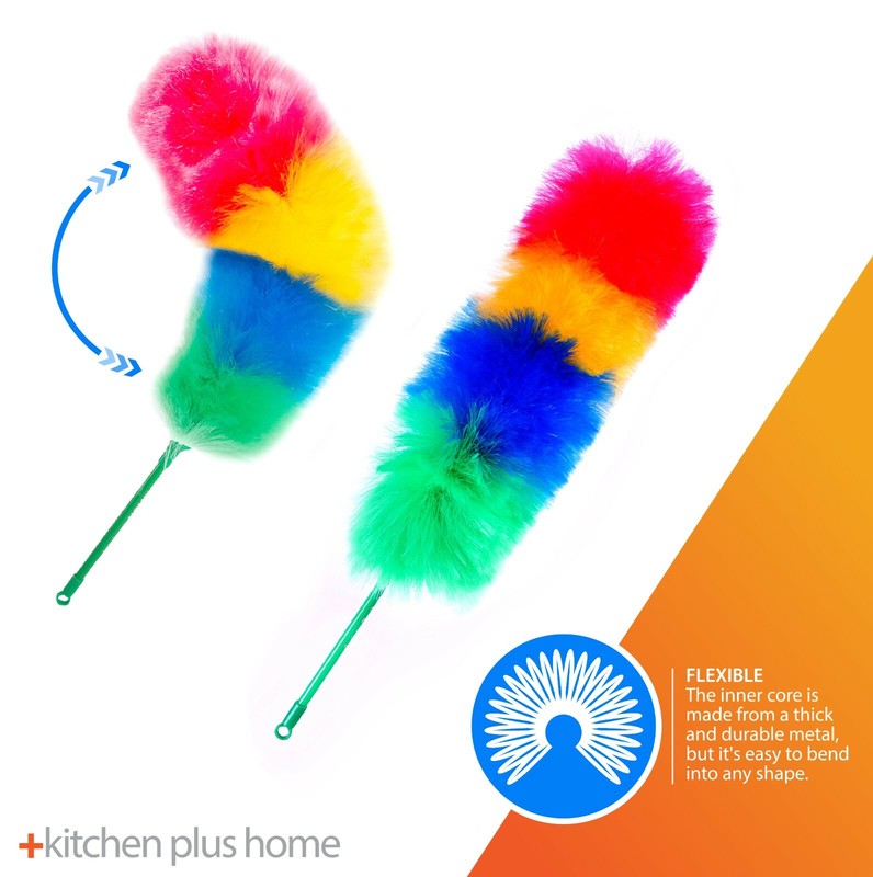 Static Duster - 27" Large Electrostatic Duster with Bonus 35" Extension Pole gallery
