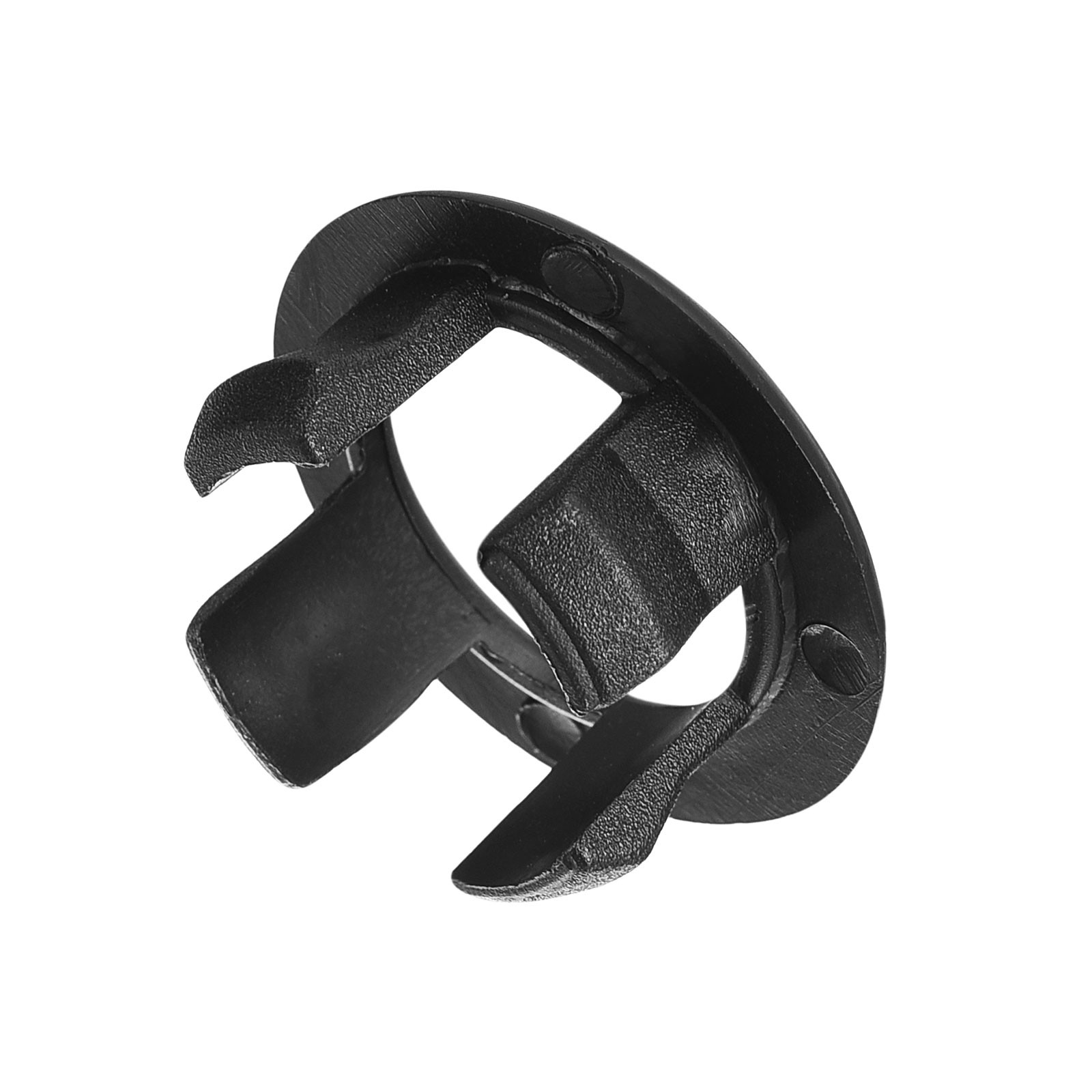8Pcs 25.1mm Sink Trim Overflow Cover Ring Hole Insert in Round Caps Black gallery
