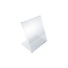 Azar Displays Angled L-Shaped Frame 2.5"x 3.5''High, 10-Pack gallery