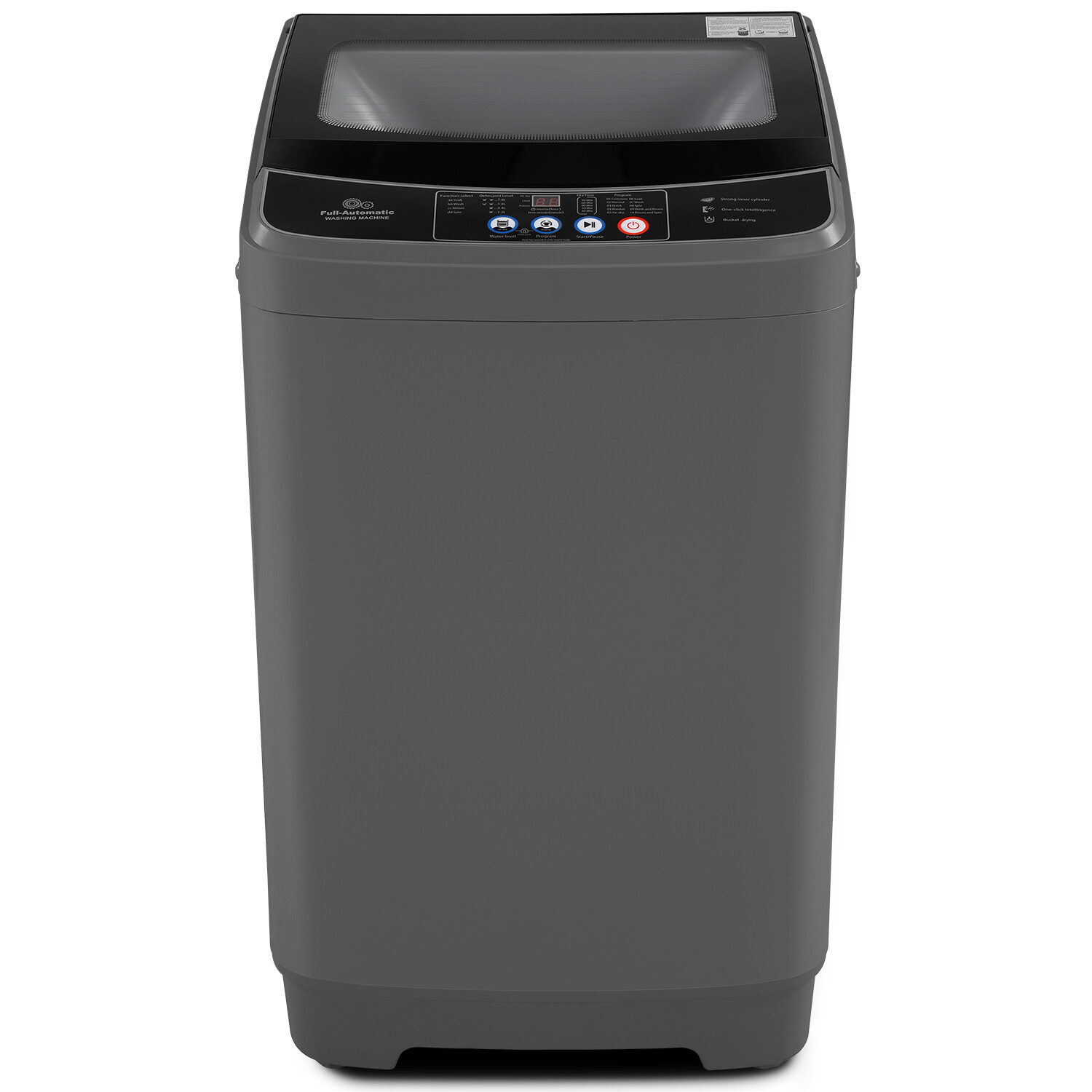 Washing Machine 15.6Lbs/17.8Lbs Full-Automatic Portable Washer with Drain Pump gallery
