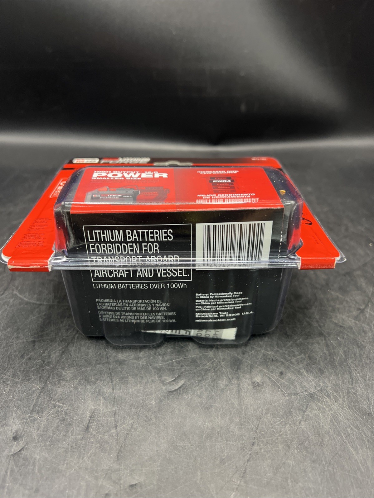 NEW Milwaukee 48-11-1881 M18 REDLITHIUM FORGE HIGH OUTPUT 18V 8Ah XC8.0 Battery gallery