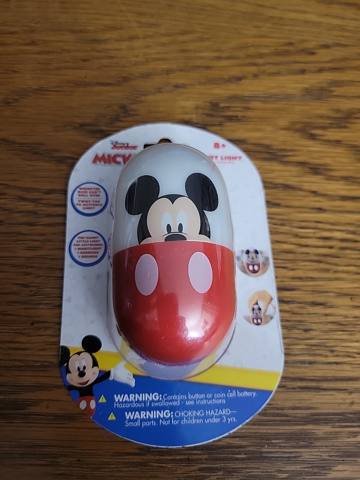 NEW DISNEY JUNIOR MICKEY MOUSE CLUBHOUSE FUNHOUSE Tumbler Night Light Twist Top gallery