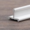 Sliding Screen Door Replacement Track 72" White | T-Profile - Made in America gallery