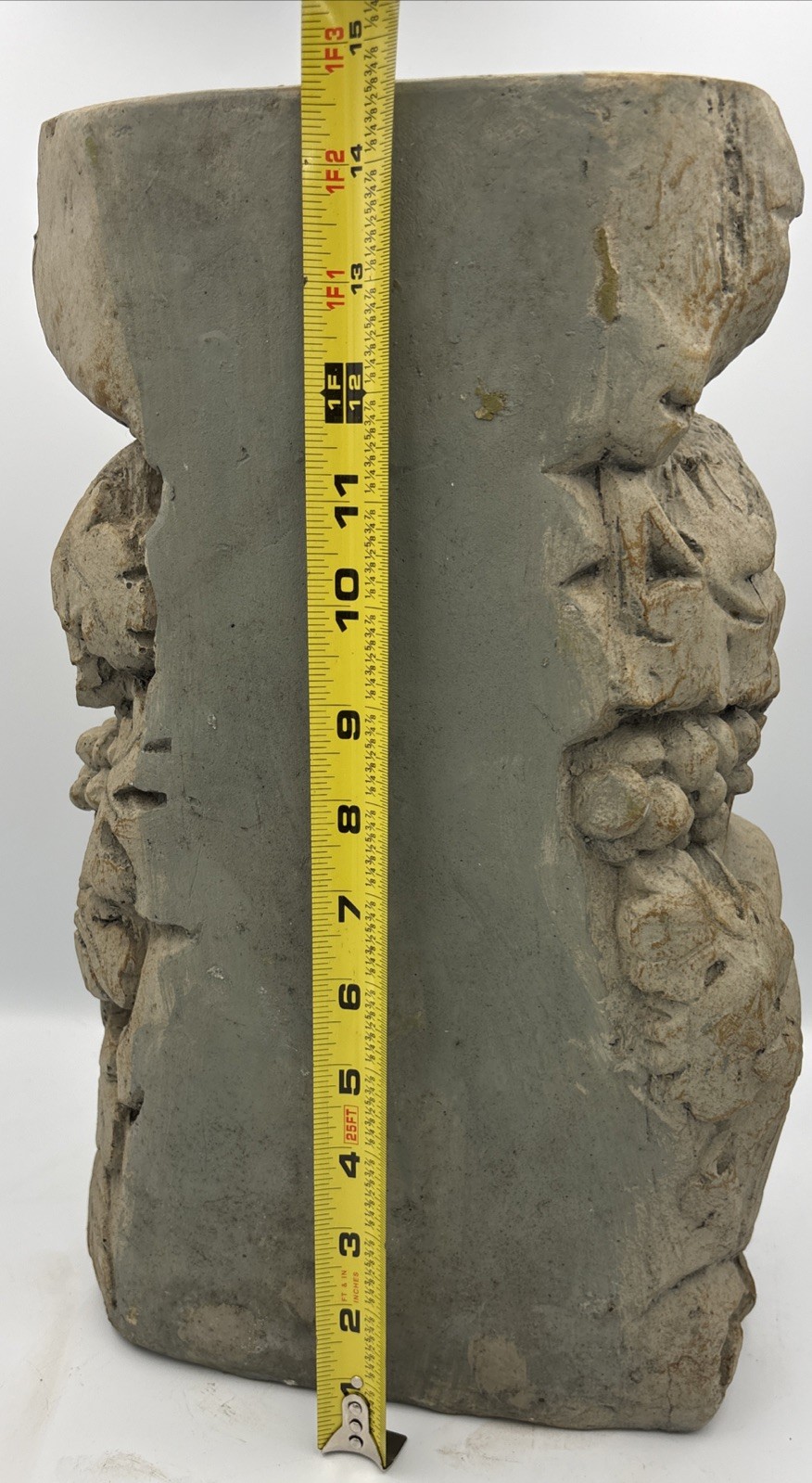 Titan Playing Flute Gargoyle Garden Statue 15" Pan Old Man Fiberglass Resin gallery