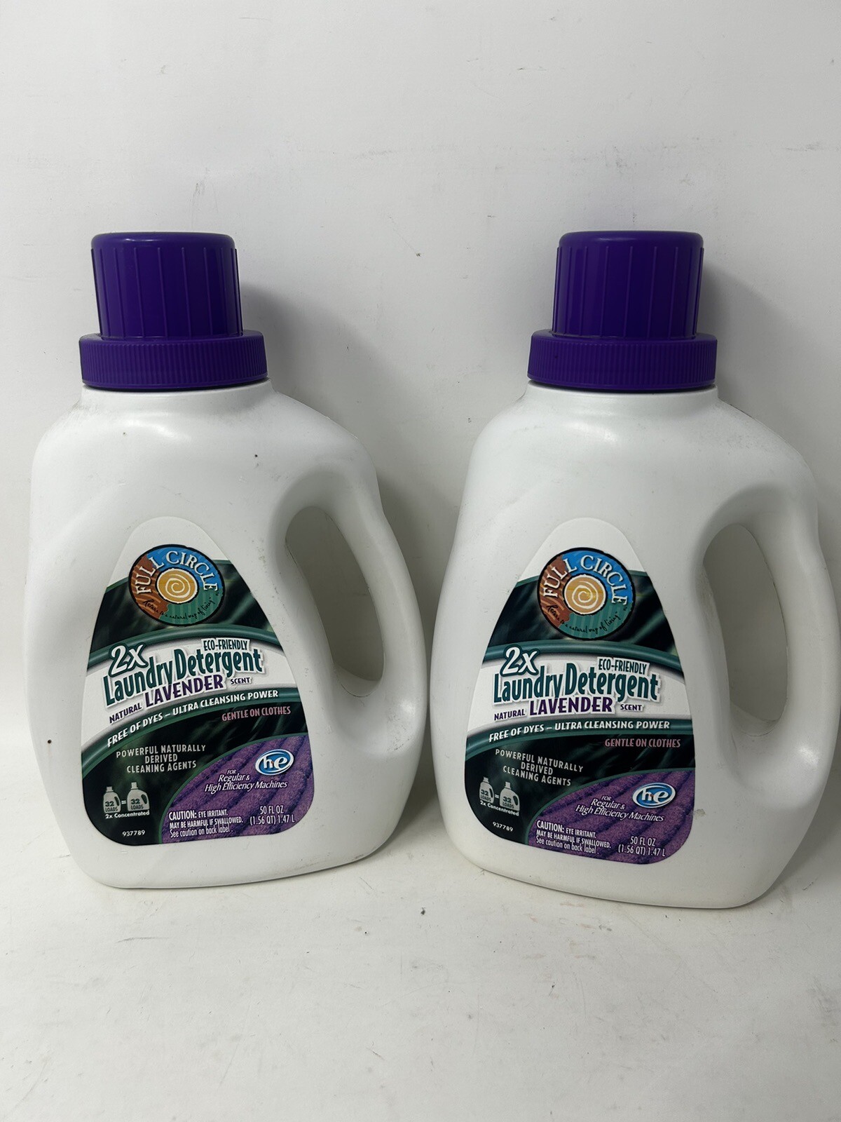 2x Full Circle Free & Clear Laundry Detergent 32 Loads 50 oz Lavender gallery