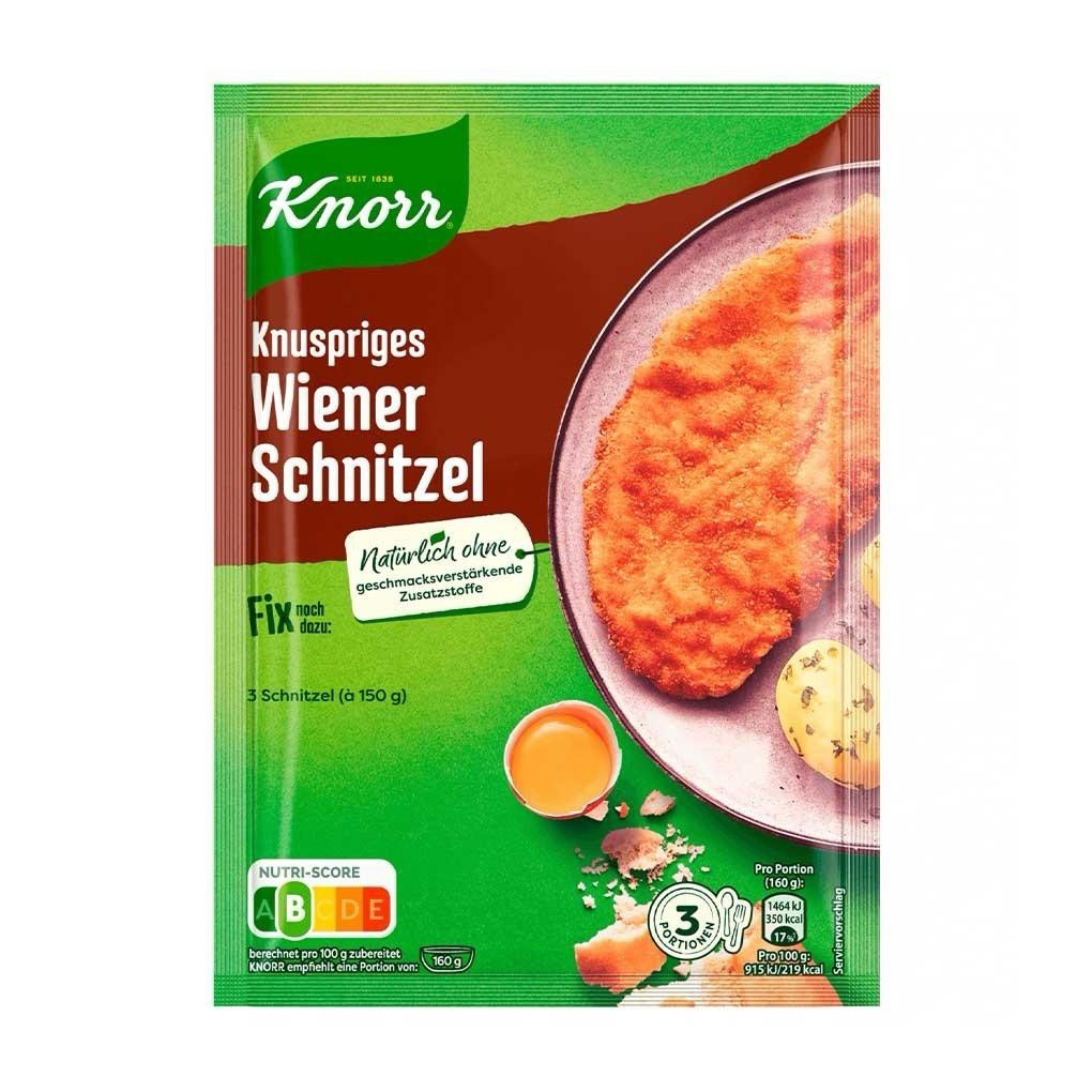 4x Knorr Fix Knuspriges Wiener Schnitzel Mix 90g Each German Seasoning Pack gallery