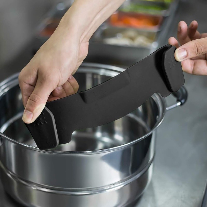 Silicone Clip Strainer Kitchen Tool Quick Draining Easy Storage Dishwasher Safe gallery