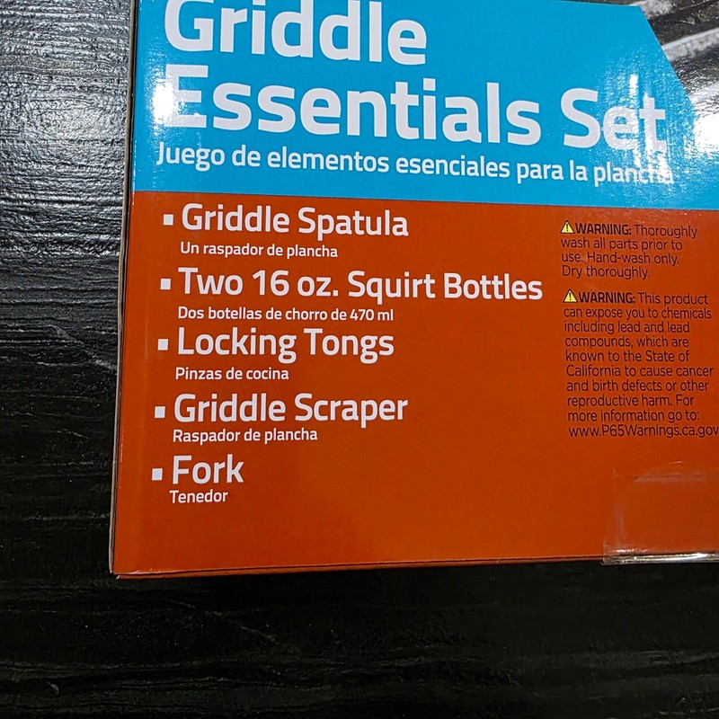 Tool LoCo Cookers Griddle Essentials Set - 6 Piece Stainless Steel BBQ Kit - NE gallery