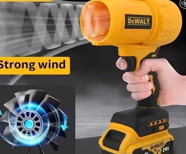DEWALT Cordless Air Blower Brushless Turbo Fan Violent Fan 800G Thrust Handheld gallery