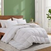 HOTEL Goose Feather Comforter, 300TC 100% Cotton Cover King or Queen Bed Blanket gallery