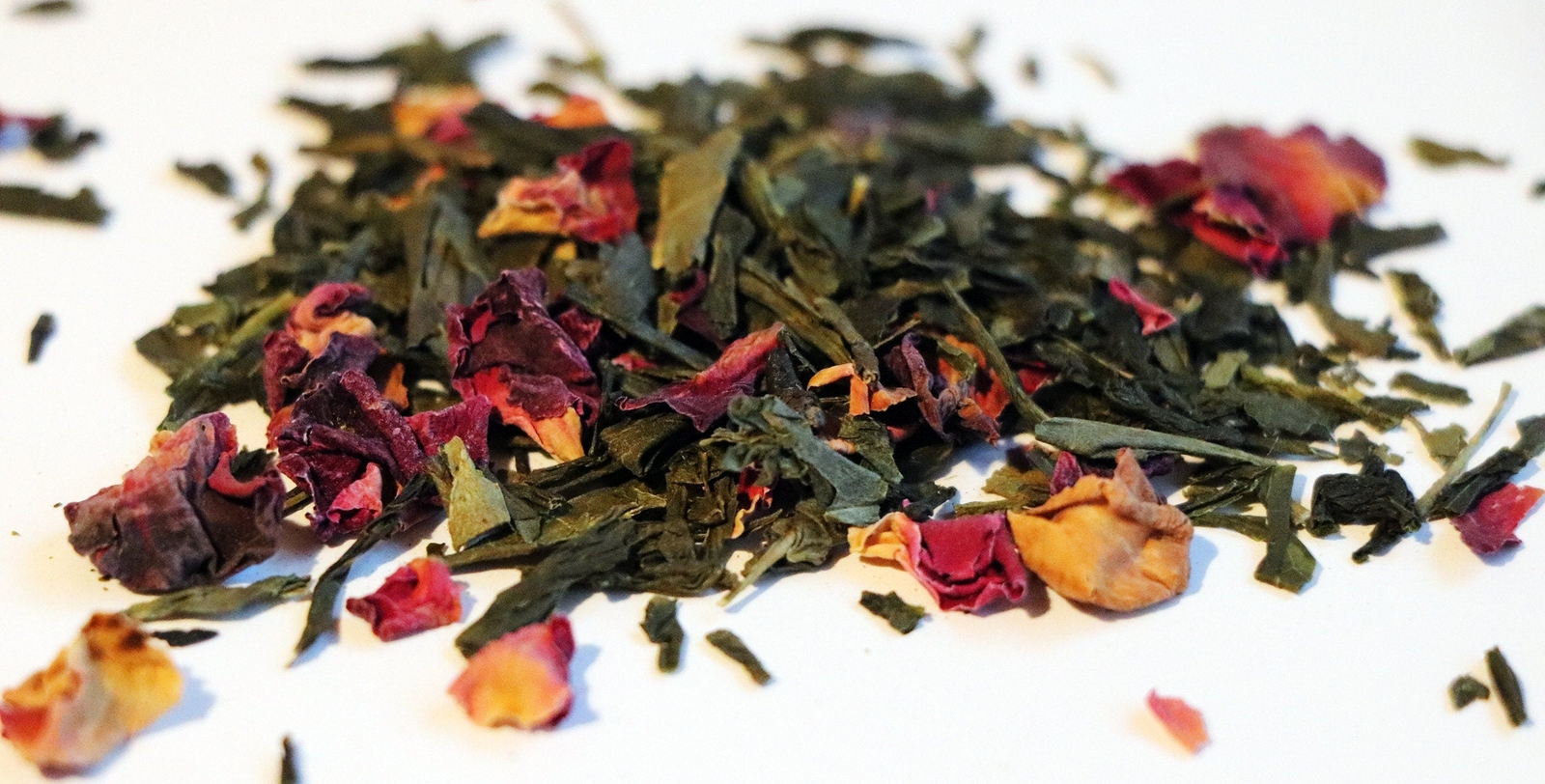 Organic Cherry Rose Sencha Green Tea gallery
