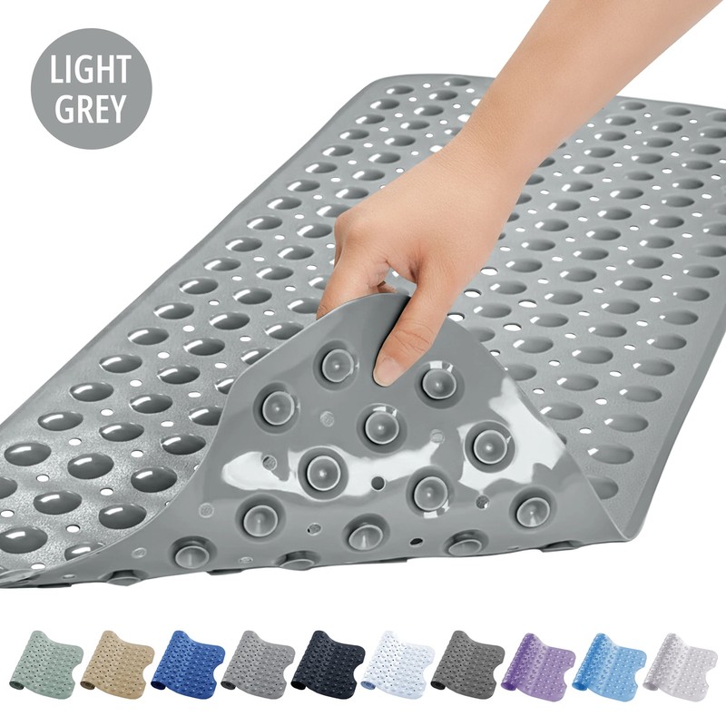 Lux Decor Collection Extra-Large 40x16" Bathtub Mat – Non-Slip Shower Mat with gallery