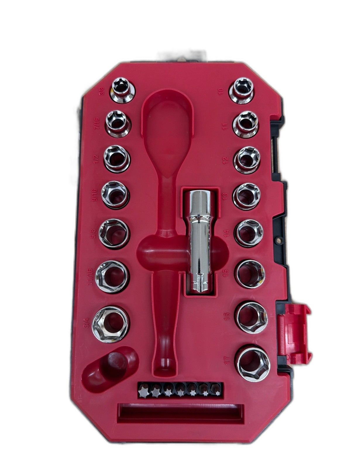 Husky 3/8 in. Drive 6-Point Pass-Thru Ratchet and Socket Set (35-Piece) MISSING gallery