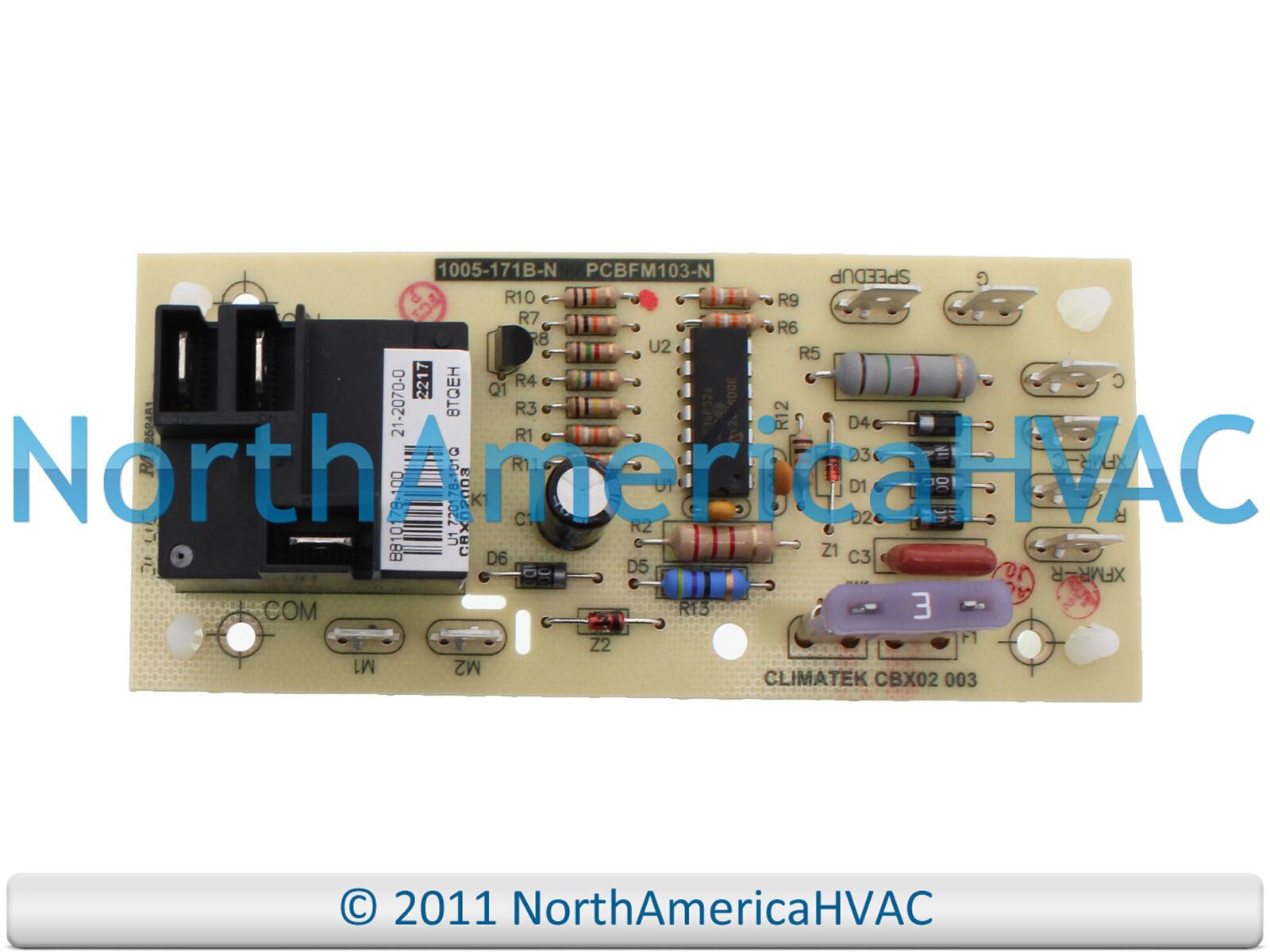 ClimaTek Furnace Control Board Fits Lennox Armstrong Ducane R46256-001 46256-001 gallery