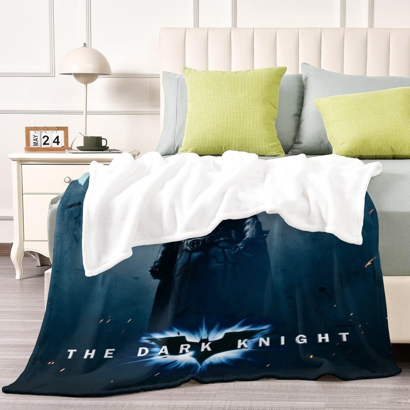 Dark Knight Blanket Soft Flannel Bed Sofa Throw Birthday Gift gallery
