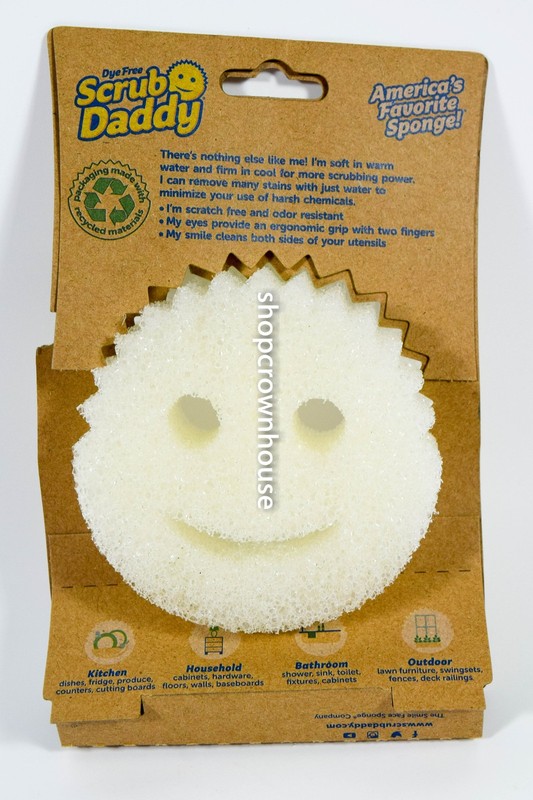 1 Scrub Daddy Dye Free Flex Texture Sponge Odor Resistant Scratch Free gallery