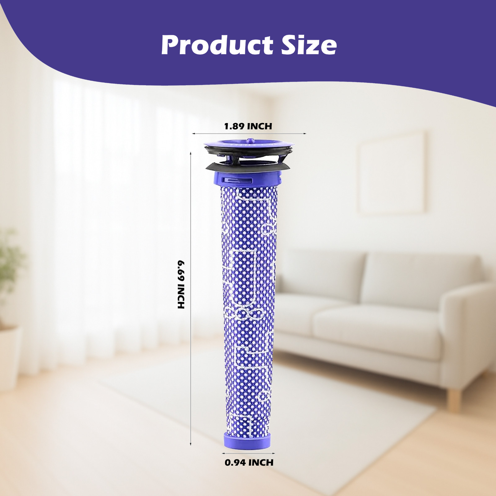 3 x Pre Filters For Dyson V6 V7 V8 DC61 DC62 DC72 DC74 SV03 SV05 Vacuum Cleaner gallery
