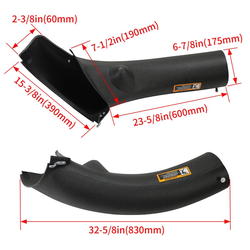 Lower Bagger Discharge Chute For John Deere LA100 LA105 LA110 LA120 LA125 LA135 gallery