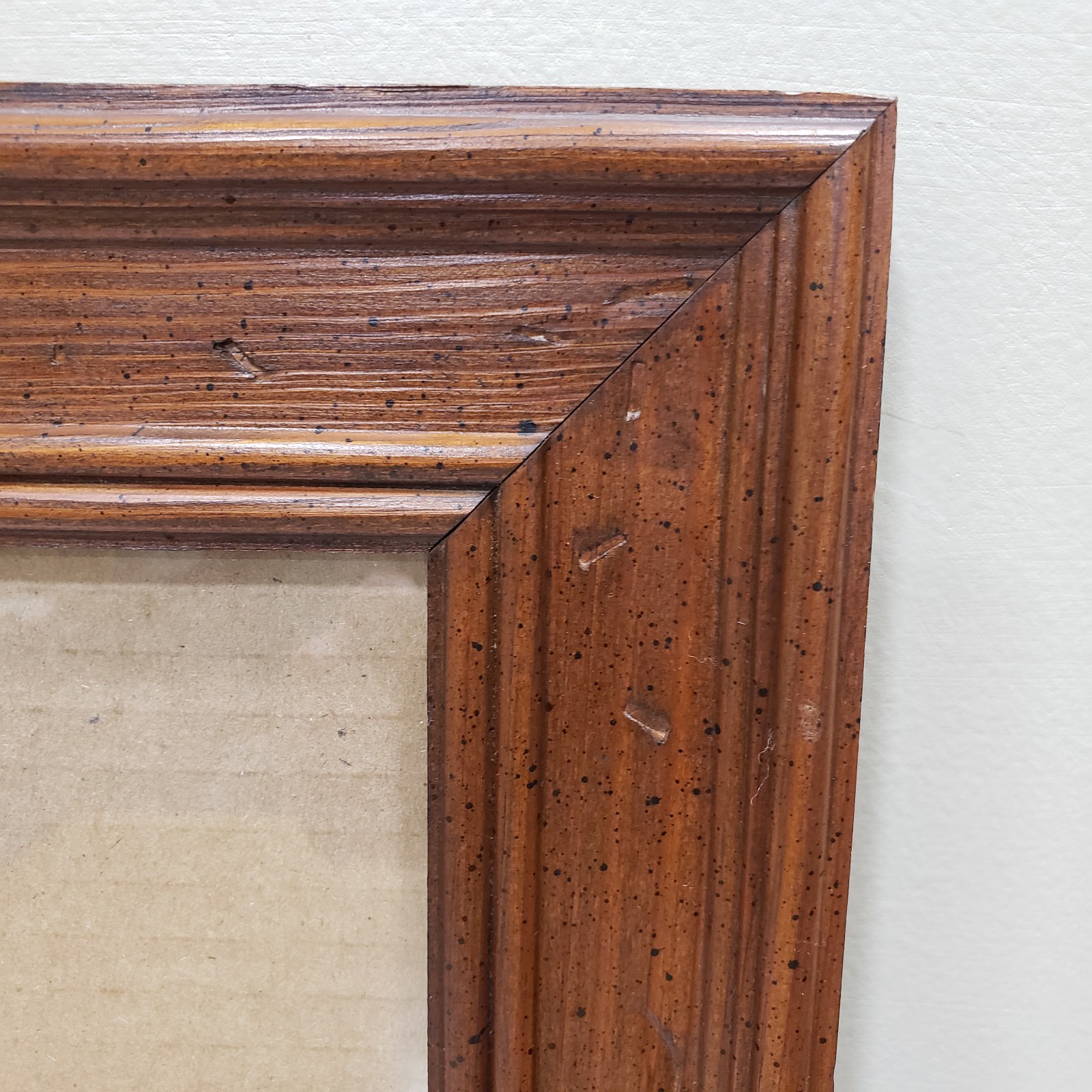 Wood Picture Frame 14x17 Distressed Speckled Finish Rustic Traditional Decor gallery