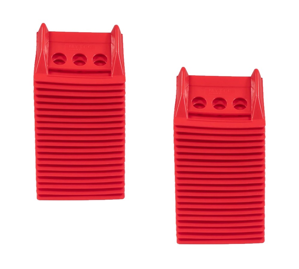 40Pc Red 4"x6" Flatbed Edge Protectors w/ Carrying Case Strap Corner Protectors gallery