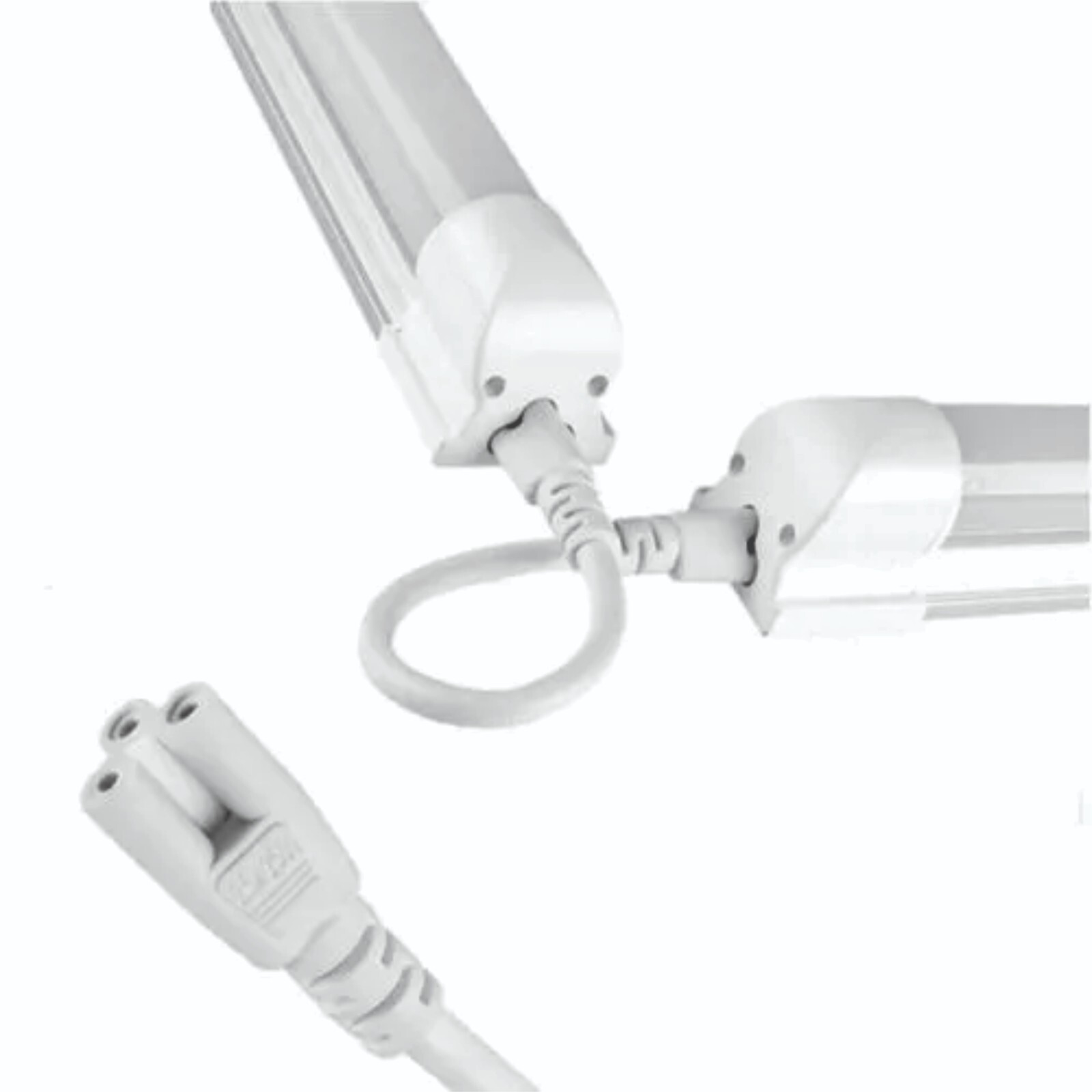 10 PCS T8 T5 Integrated LED Tube Light Connector Cable Cords 1FT gallery
