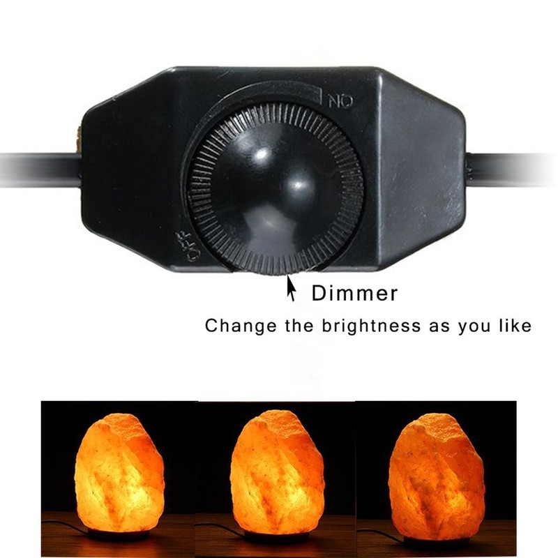 6FT Himalayan Salt Lamp Socket Replacement For E12 C7 Candelabra Socket gallery