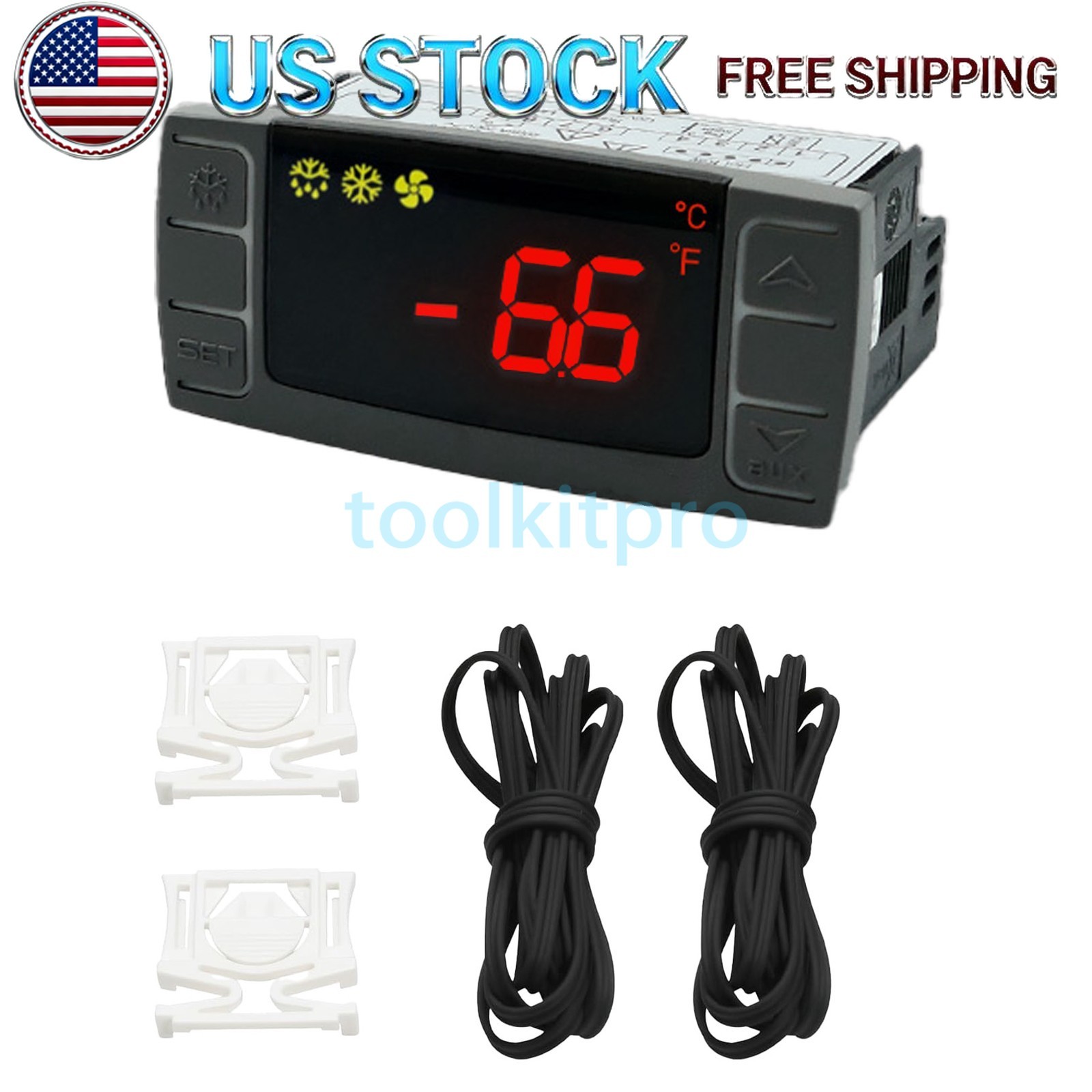 For Dixell Temperature Controllers, XR02CX-4N1F1 Digital Thermostat gallery