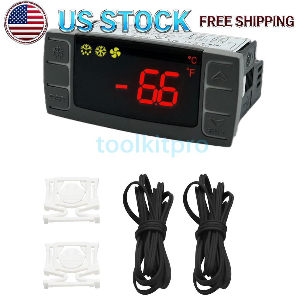 For Dixell Temperature Controllers, XR02CX-4N1F1 Digital Thermostat