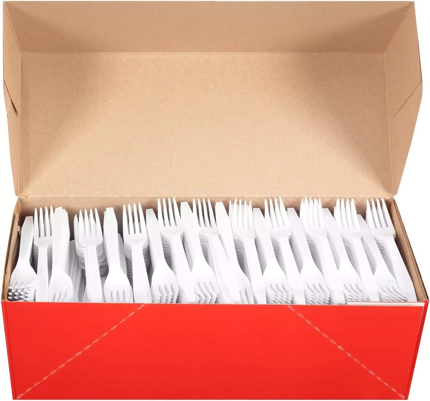 Member's Mark White Plastic Forks (600 ct) gallery