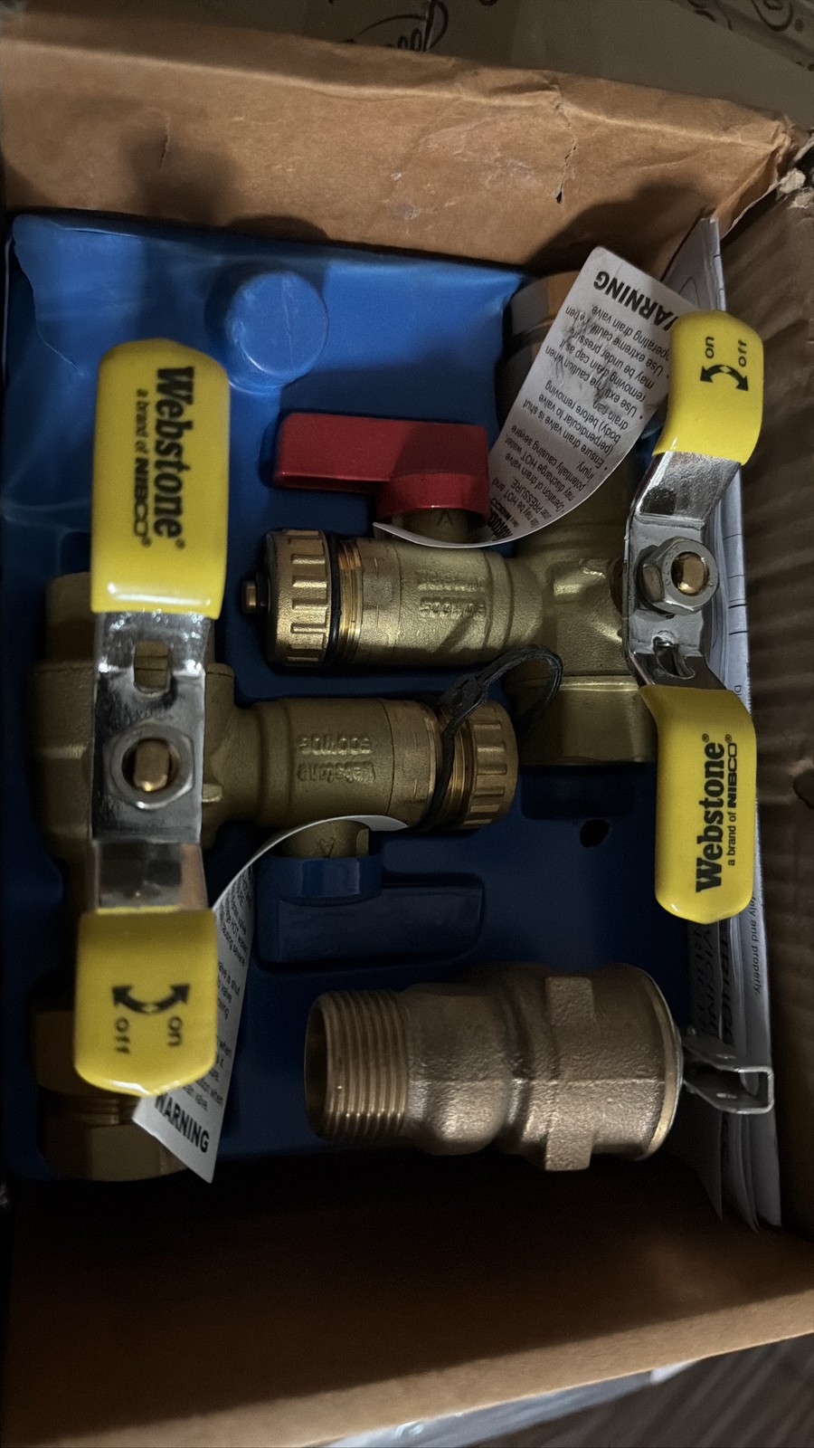 Webstone 3/4" Tankless Water Heater Service Kit gallery