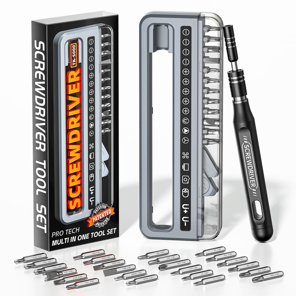 Electronics Precision Screwdriver Sets 32-Piece Magnetic Repair Tool Kit for ...