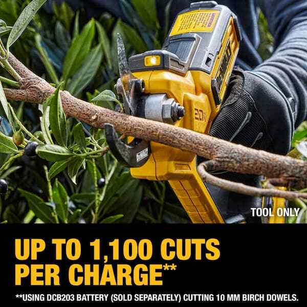 Dewalt 20V MAX Cordless Battery Powered Pruner (Tool Only) gallery