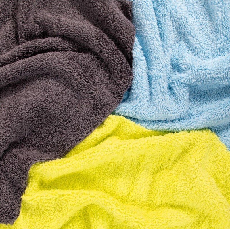 Auto Drive Multipurpose Microfiber Towels, 14" x 14", Multicolor, 30-Pack gallery