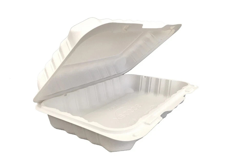 150 pcs Disposable Clamshell Food Take Out Container Box To Go 9.25 x 6.5 x 2.25 gallery