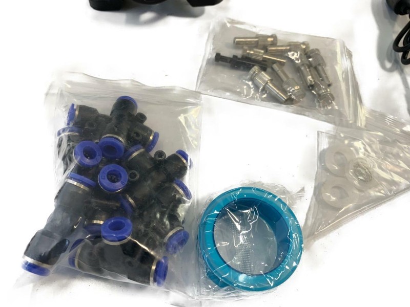 Outdoor Misting System Pump, 6 Nozzles Kit for Patio, Deck NEW FREE FAST SHIP gallery