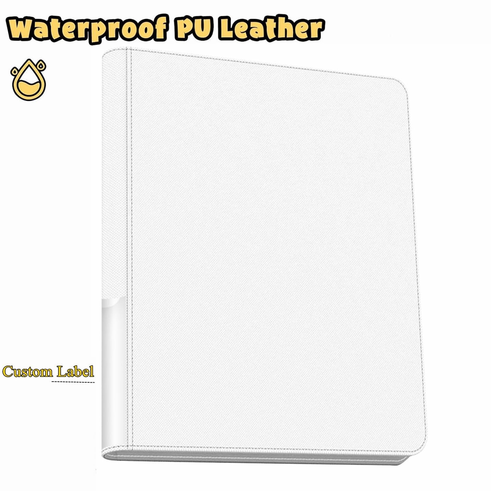 Toploader Binder,9-Pocket Double Sided Top Loader Binder,Holds 288 Cards in 3... gallery