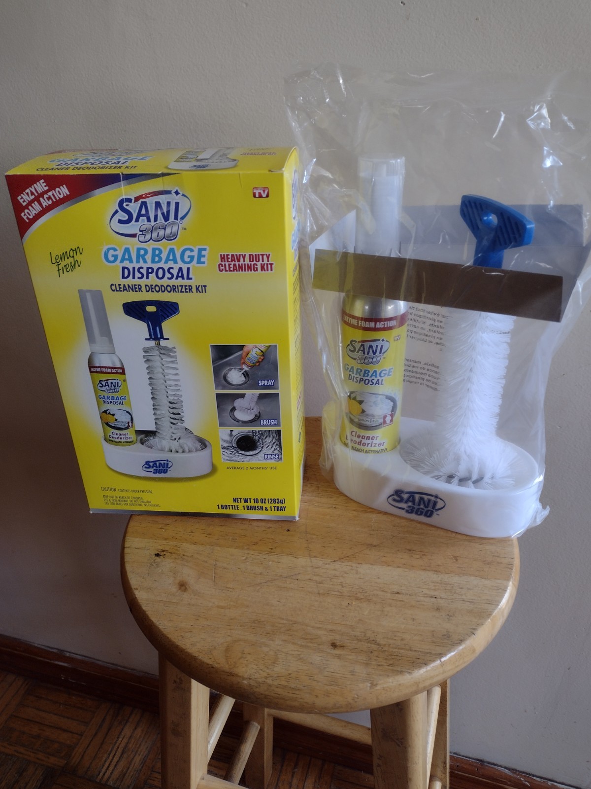 Sani 360 Garbage Disposal Cleaner Deodorizer 10oz | Lemon gallery