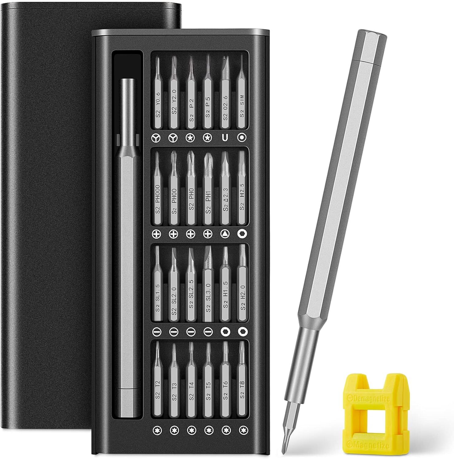 24 in 1 Precision Screwdriver Set Magnetic with Case for Electronics Repair gallery