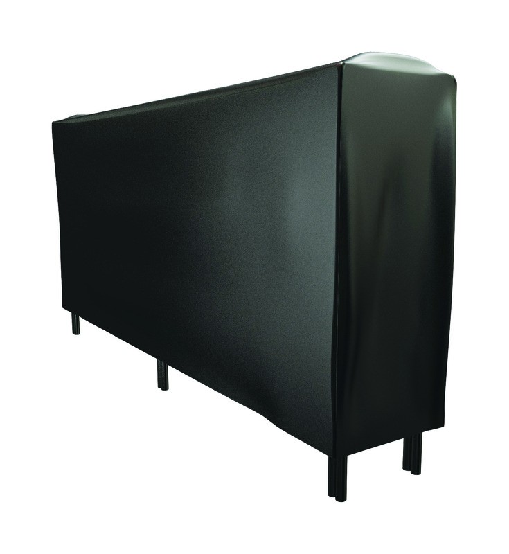 Panacea 15214 Polyester Matte Black Log Rack Cover 14 D x 96 H x 42 W in.