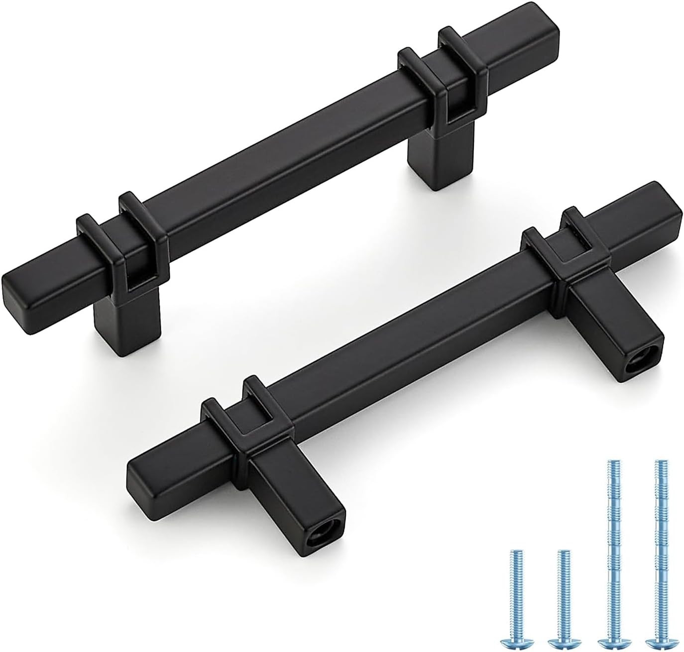 30 Pack 3 Inch Black Cabinet Handles, Kitchen Cabinet Handles Matte Black Drawer gallery