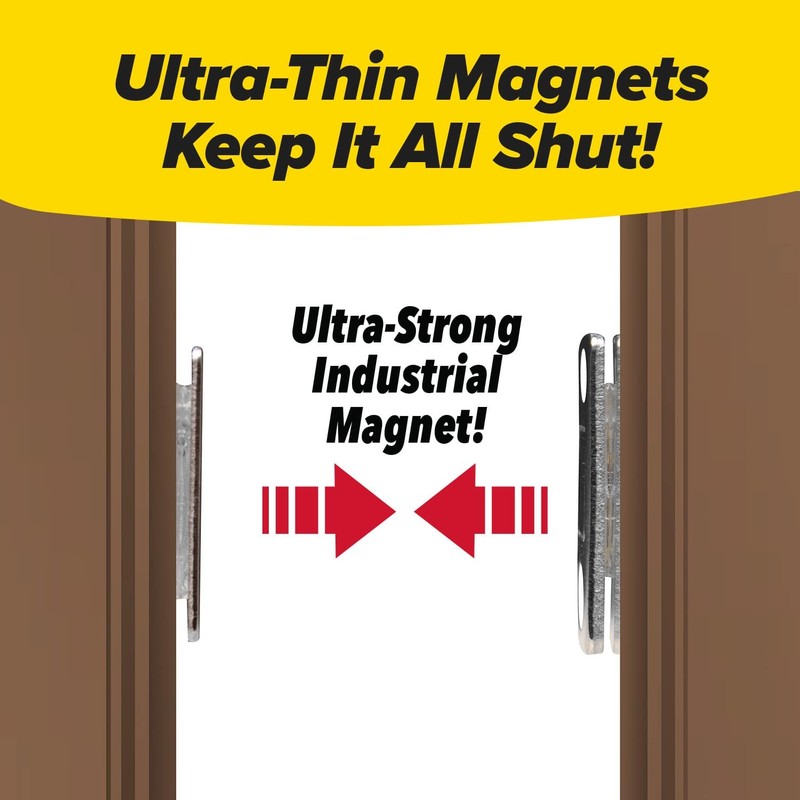 RUBY Monkey Magnets Ultra-Thin Magnetic Plates Keep It All Shut, AS-SEEN-ON-TV gallery