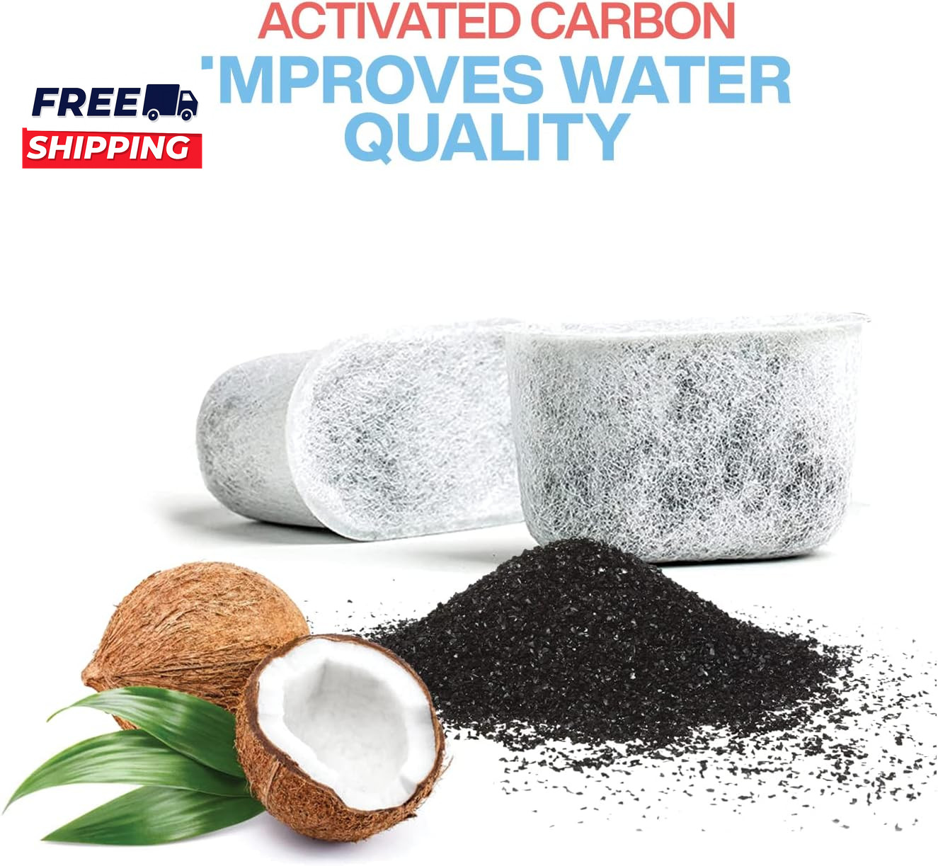 12 Pack Replacement Charcoal Water Filters for All Cuisinart Coffee Machines gallery